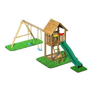 Dětské hřiště CUBS Honza 2 - věž s dvojhoupačkou a houpáky