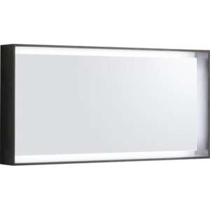 KERAMAG DESIGN Zrcadlo s LED osvětlením CITTERIO šedohnědé 118 cm
