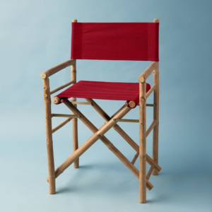 BOLLYWOOD Režisérská židle - červená
