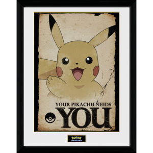 Obraz na zeď - Pokemon - Pikachu Needs You