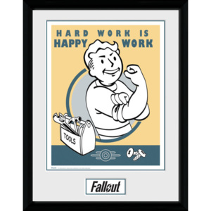 Obraz na zeď - Fallout - Hard Work