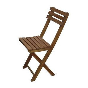 Židle skládací VETRO-PLUS 37WDC025 Acacia hnědý