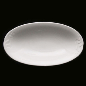 Mísa přílohová24x14 cm, bílý porcelán, Melodie, G. Benedikt