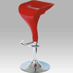 Barová židle AUB-310B RED červená - Autronic