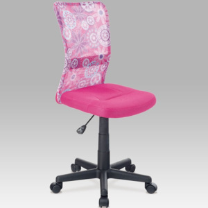 Židle dětská otočná KA-2325 PINK růžová - Autronic