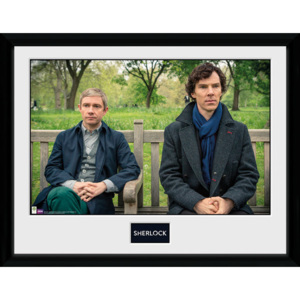 Obraz na zeď - Sherlock - Park Bench