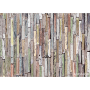 Obrazová tapeta FTS 1321, Vzor dřeva, AG Design, rozměry 360 x 254 cm