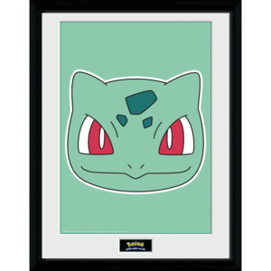 Obraz na zeď - Pokemon - Bulbasaur Face