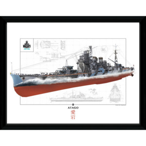 Obraz na zeď - World Of Warships - Atago