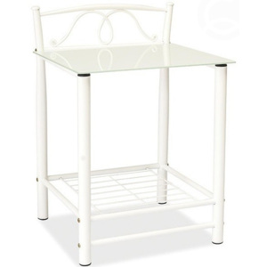 Noční stolek ET-920 bílý - Casarredo