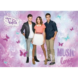 Fototapeta, Tapeta Disney Violetta, (208 x 146 cm)