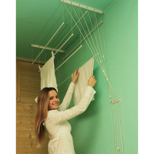 Stropní sušák na prádlo IDEAL 6 tyčí 190 cm 16