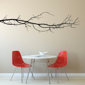 Wallvinil, Samolepky na zeď Větev stromu, 60x15 cm
