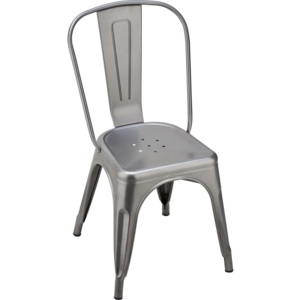 MÖMAX modern living Židle Jim šedá 45/50,5/84,5 cm