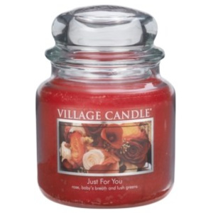 Village Candle Vonná svíčka ve skle, Jen pro Tebe - Just for You, 397 g, 397 g