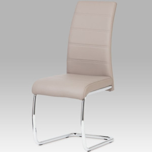 Jídelní židle DCL-407 LAN koženka lanýžová - Autronic
