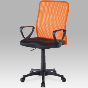 Kancelářská židle KA-BERT ORA oranžová - Autronic