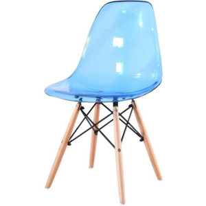 Jídelní židle Ice modrá - Casarredo