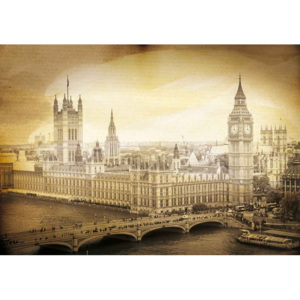 Fototapeta, Tapeta Parlament Londýn, (312 x 219 cm)