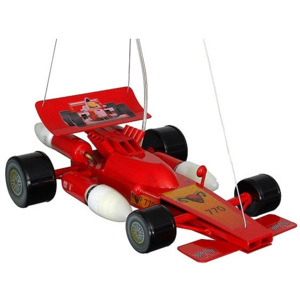 Dětský lustr Formule 4xE14/60W červená LU4774