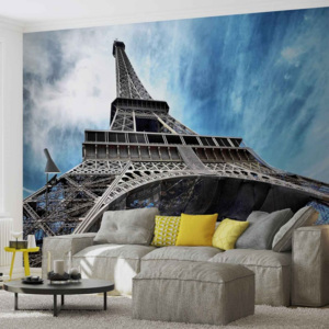 Fototapeta, Tapeta Eiffelova věž, Paříž, (211 x 90 cm)