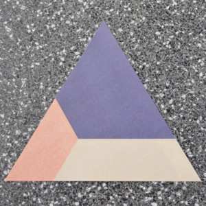 Mt casa sheet washi "triangle color face" 23 x 26,5 cm