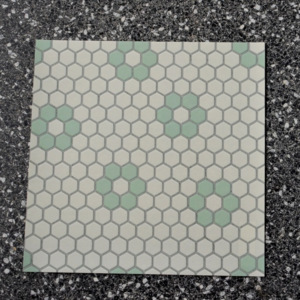 Mt casa sheet washi "tile hexagon" 23 x 23 cm
