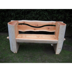DRDLIK lavice 1 dřevořezba 130 cm