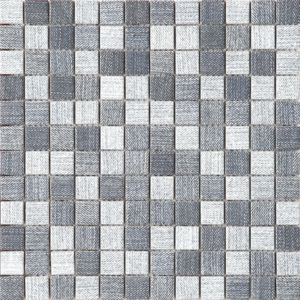 PREMIUM MOSAIC mozaika šedá tkanina 30x30 cm - MOSV23GY