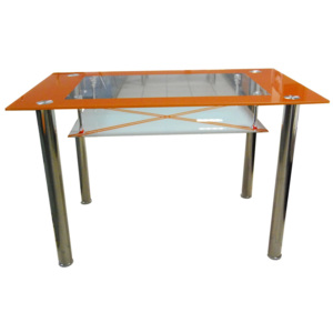 Jídelní stůl REDIX oranžový