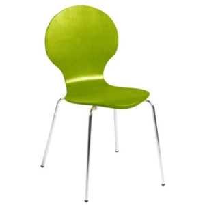 Jídelní židle Line, zelená | -40 % SCHDNH000007184S SCANDI+