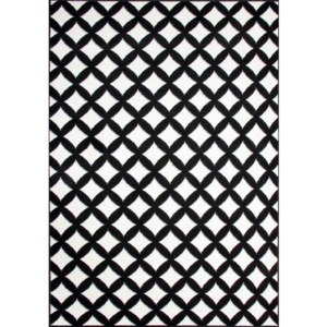 Kusový koberec PP Jenilo černobílý, Velikosti 80x150cm