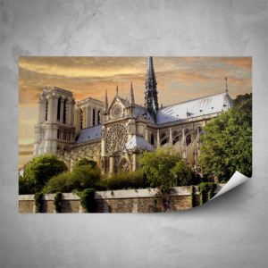 Plakát - Notre Dame (180x120 cm)