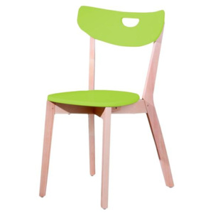 Halmar Jídelní židle Peppi zelenkavá