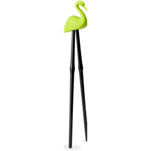 Jídelní hůlky QUALY Master Crane, zelené