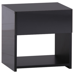 Harmonia Noční stolek Living - černá 7 x 40 x 35cm