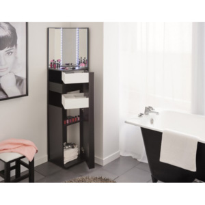 Harmonia Toaletní stolek Kiss - černá/bílá 36 x 170 x 36cm