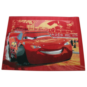 Associated Weavers World of cars, 95 x 133 cm, červená