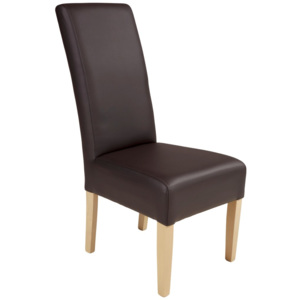 Židle Jenny tmavě hnědá 47/105/60 cm