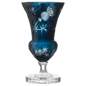 Váza Thistle, barva azurová, výška 410 mm