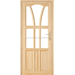 Dřevěné masivni dveře z borovice SERIE 30 - 34