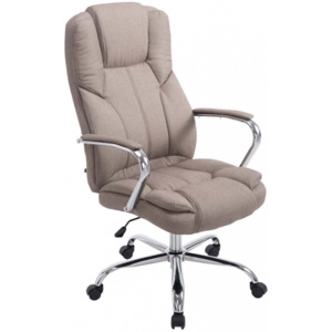 Kancelářská židle CP-140, látka (Světle hnědá) csv:m191691456 DMQ
