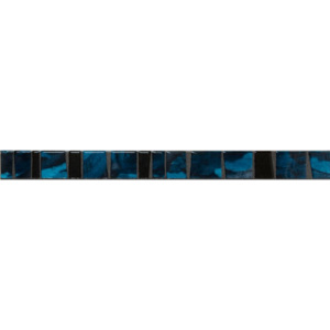 Sapho PIZARRA 27X50 PIZARRA Listelo Flash Azul 4,5x50 (P7) PZR009