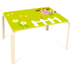 Scratch Dětský stůl Kravička, 70x50x45 cm EOL