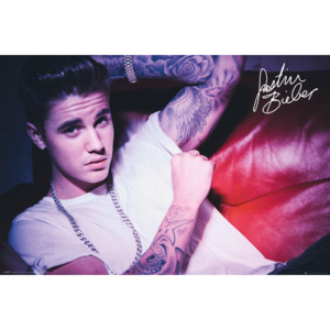 Plakát, Obraz - Justin Bieber - Couch, (91,5 x 61 cm)