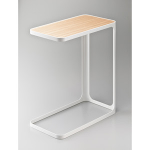 Boční stolek YAMAZAKI Frame, bílý