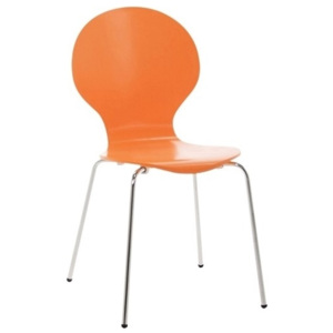 Jídelní židle Line, oranžová SCHDNH000016002S SCANDI+