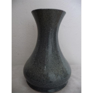 Keramická hřbitovní váza hladká šedá 24 cm - Keramika Litohoř