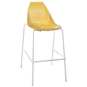 Barová židle X Stool H 750, žlutá