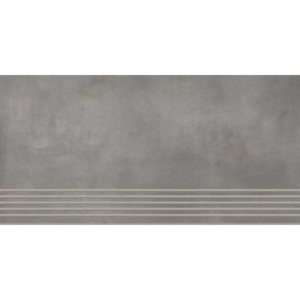 Paradyz Schodovka Tecniq silver polpoler 29,8x59,8 cm šedá parad_1209